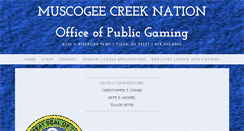 Desktop Screenshot of officeofpublicgaming.com